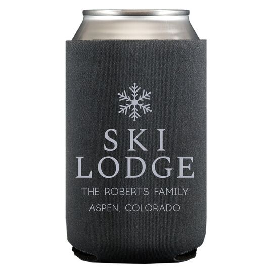 Snowflake Ski Lodge Collapsible Huggers